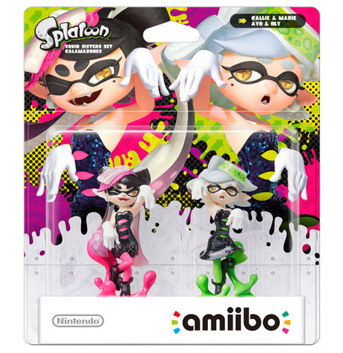 Figura amiibo - Pack Mar y Tina - Serie Splatoon