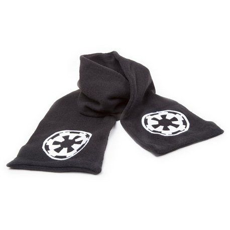 BUFANDA NEGRA STAR WARS LOGO IMPERIO