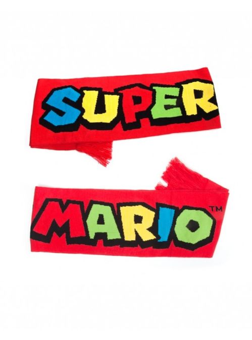 BUFANDA SUPER MARIO