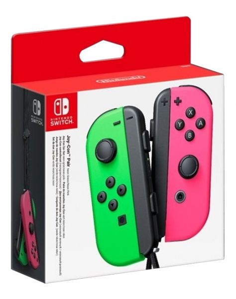 Mandos JoyCon Verde / Rosa - Nintendo SWITCH