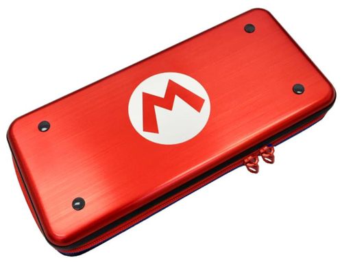 Funda transporte de aluminio Super Mario para nintendo Switch