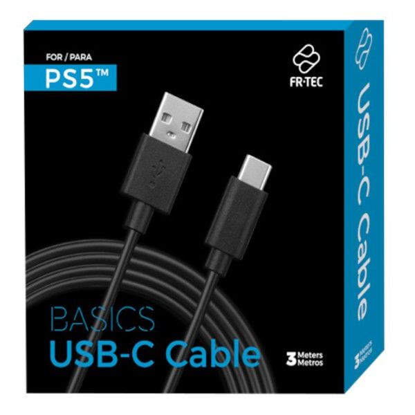 Cable USB Carga 3M FR-TEC - PS5 -