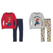 Pijama Super Mario - Rojo - Niño Talla 4