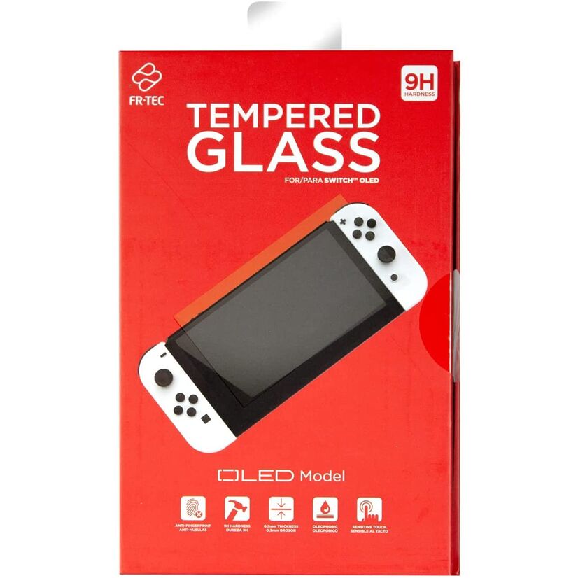 Protector de pantalla FR-TEC - Cristal Templado - Nintendo Switch OLED