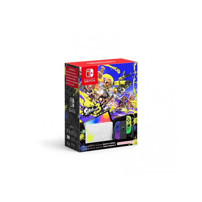 Consola Nintendo Switch - Versión OLED - Edición Limitada Splatoon 3